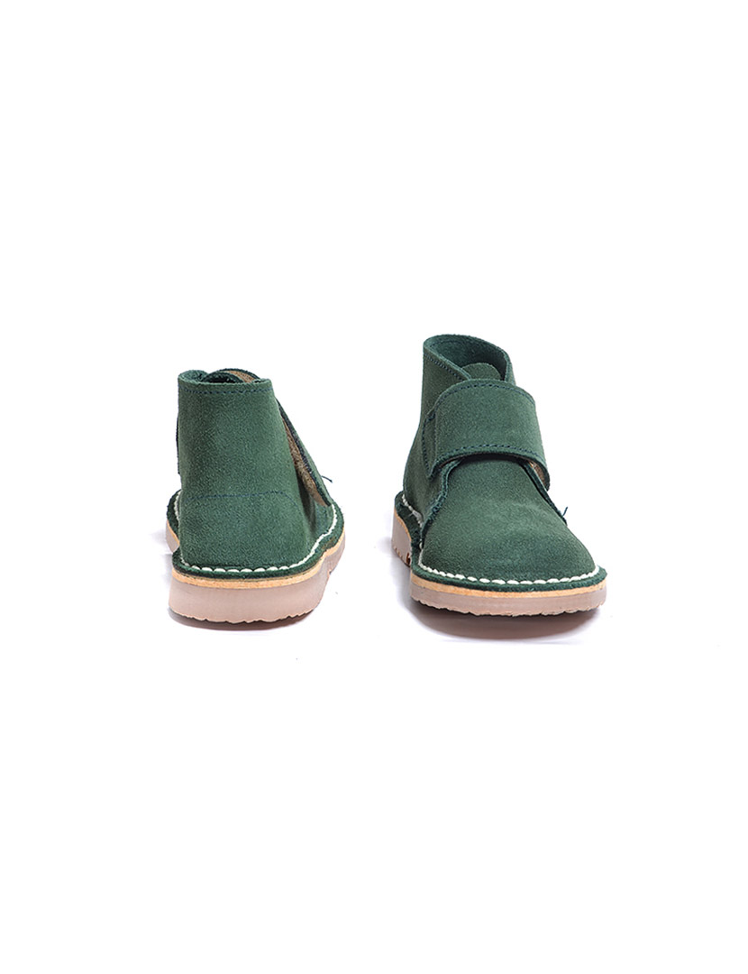 Botins Safari Velcro Verde