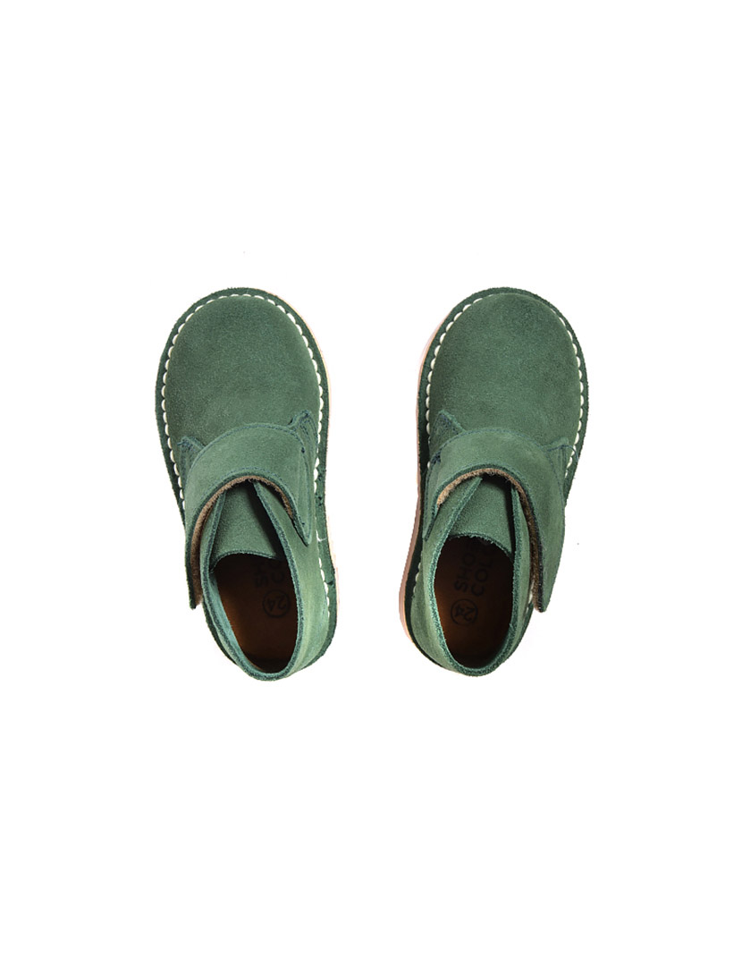 Botins Safari Velcro Verde