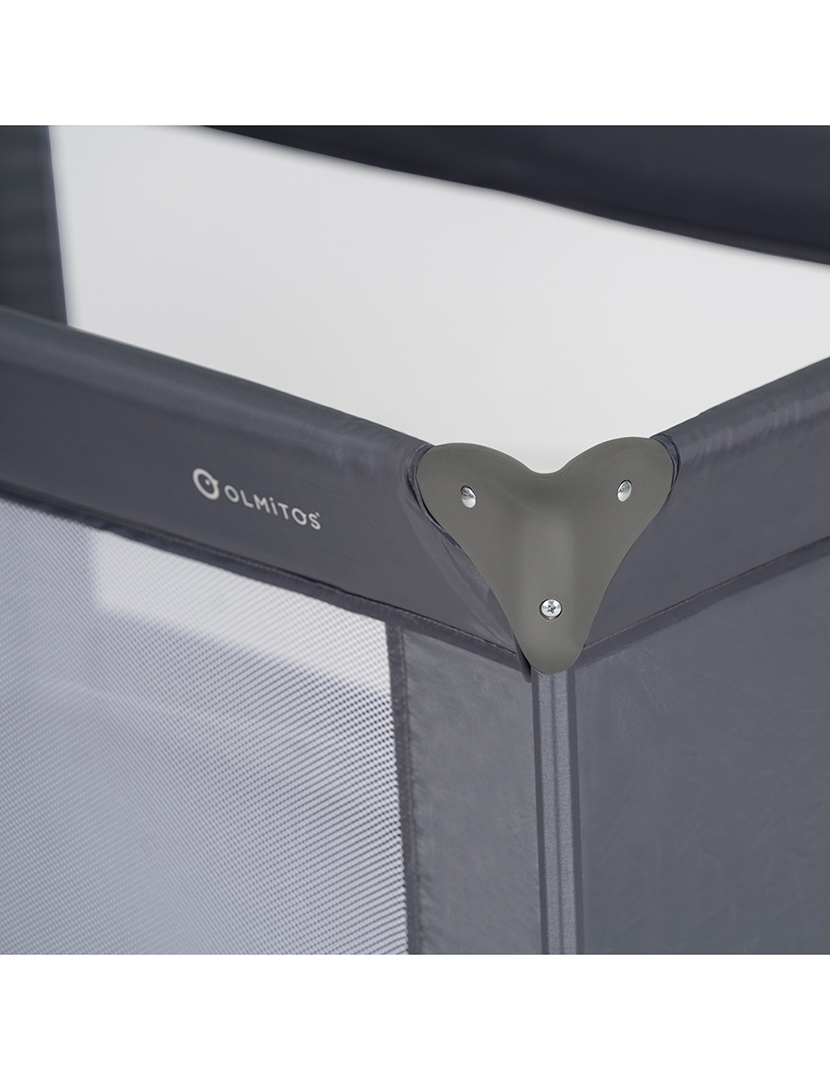 Berço De Viagem Básico Cinzento Escuro