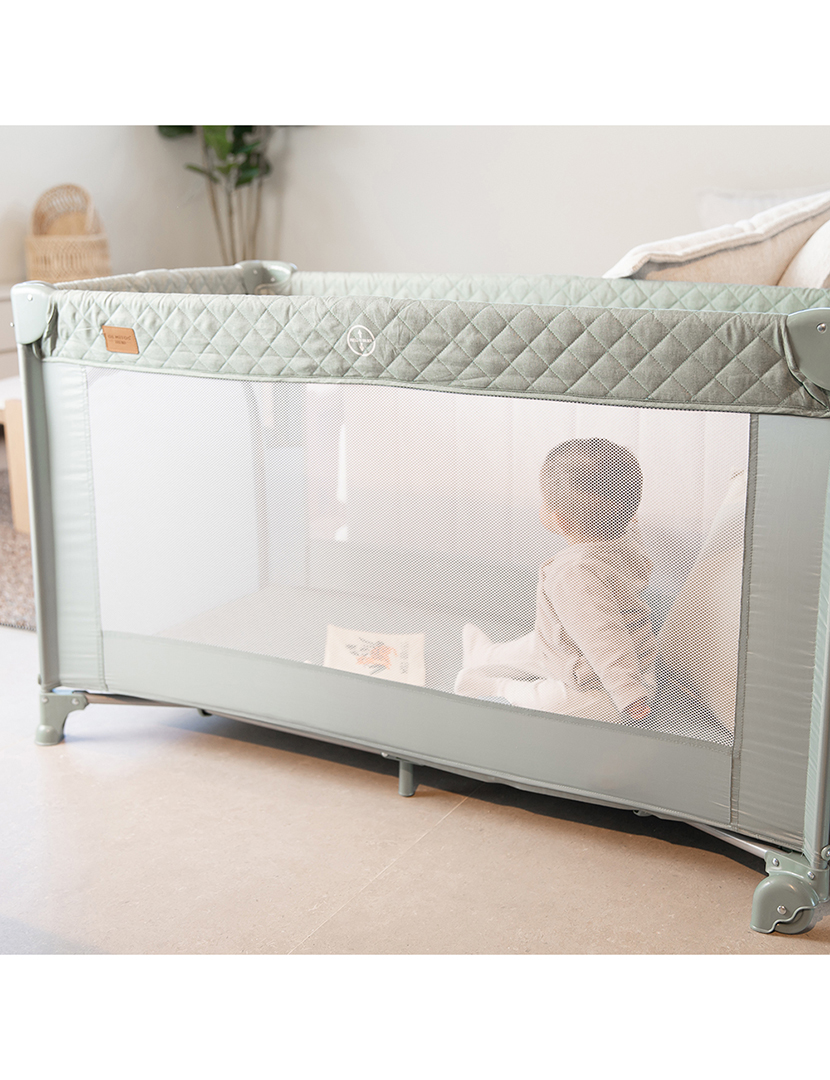 Berço De Viagem Co-Sleeping Verde