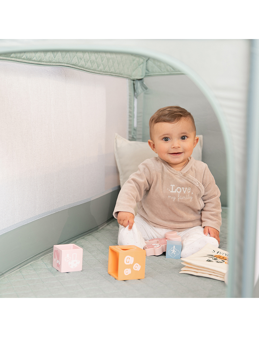 Berço De Viagem Co-Sleeping Verde