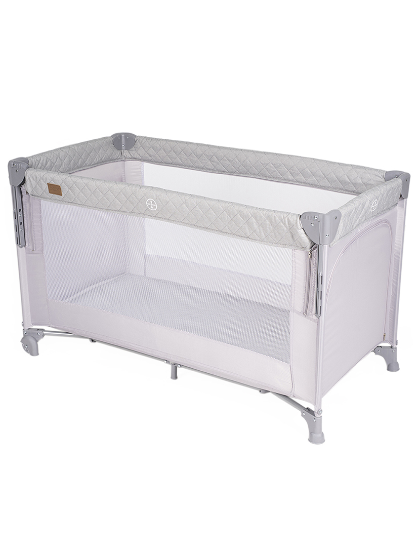 Berço De Viagem Co-Sleeping Cinzento Claro