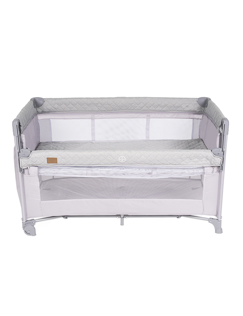 Berço De Viagem Co-Sleeping Cinzento Claro