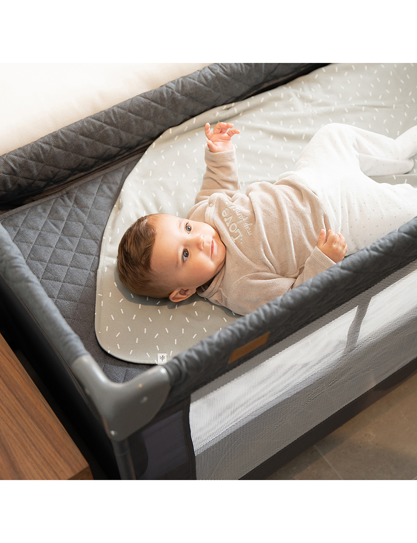 Berço De Viagem Co-Sleeping Cinzento Escuro