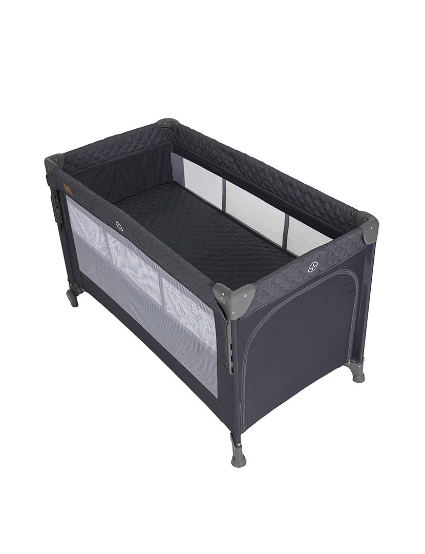 Berço De Viagem Co-Sleeping Cinzento Escuro