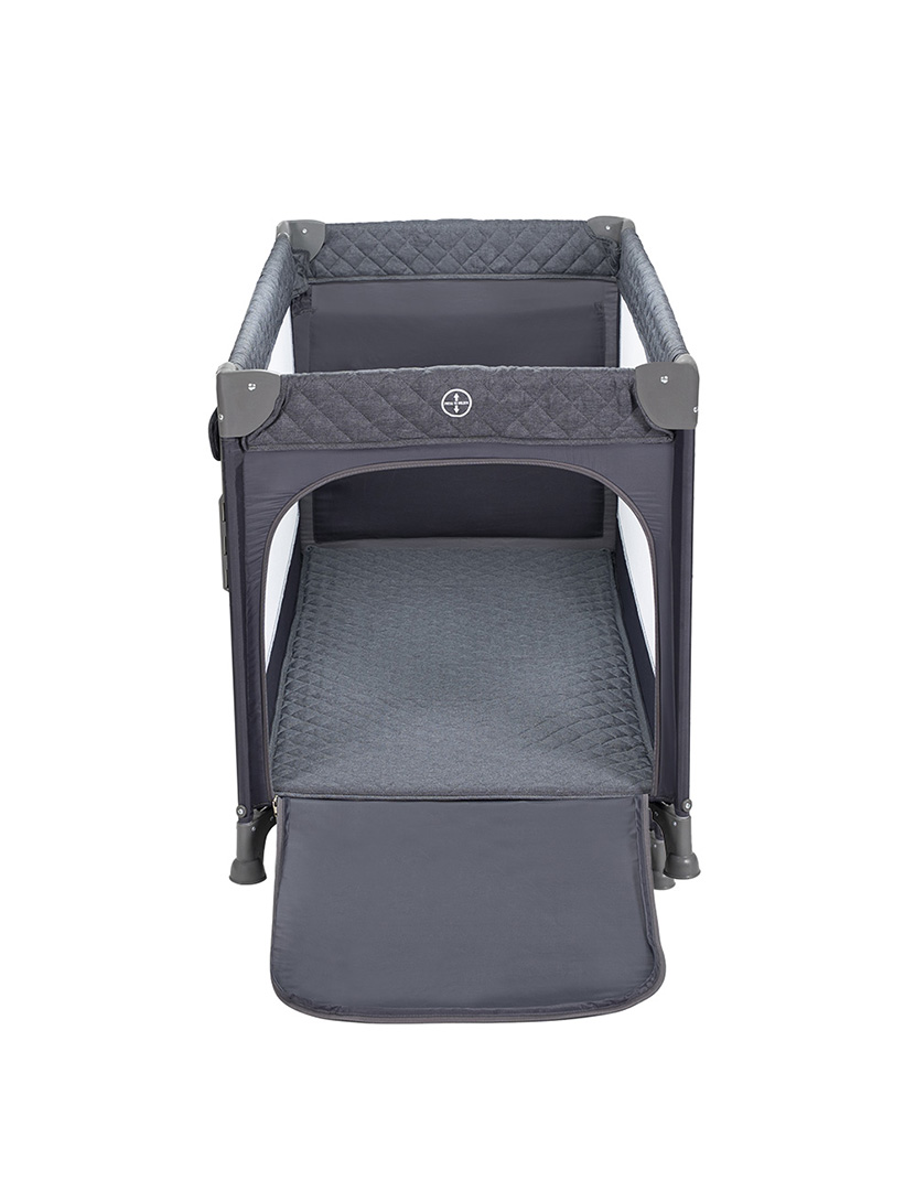 Berço De Viagem Co-Sleeping Cinzento Escuro