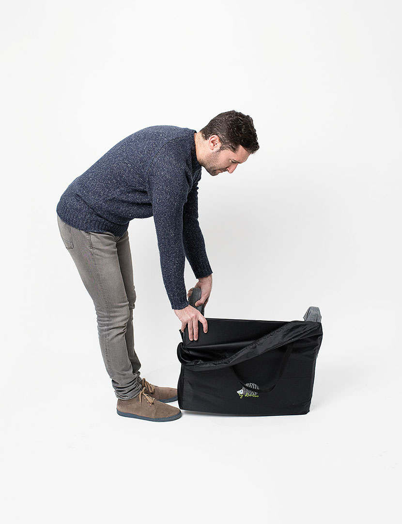 Mini Berço De Viagem "Ouriço" Preto