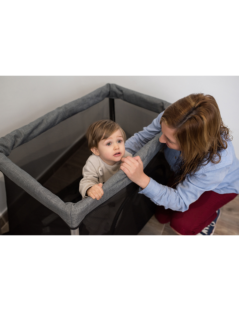 Mini Berço De Viagem "Ouriço" Preto