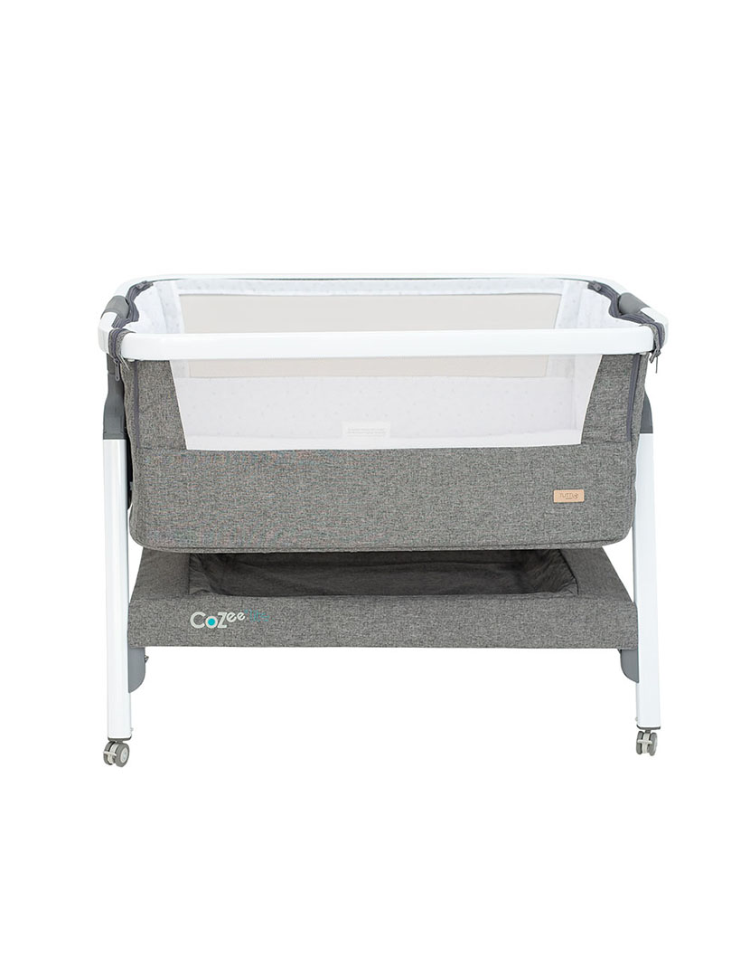 Mini Berço Cozee Lite Cinzento e Branco