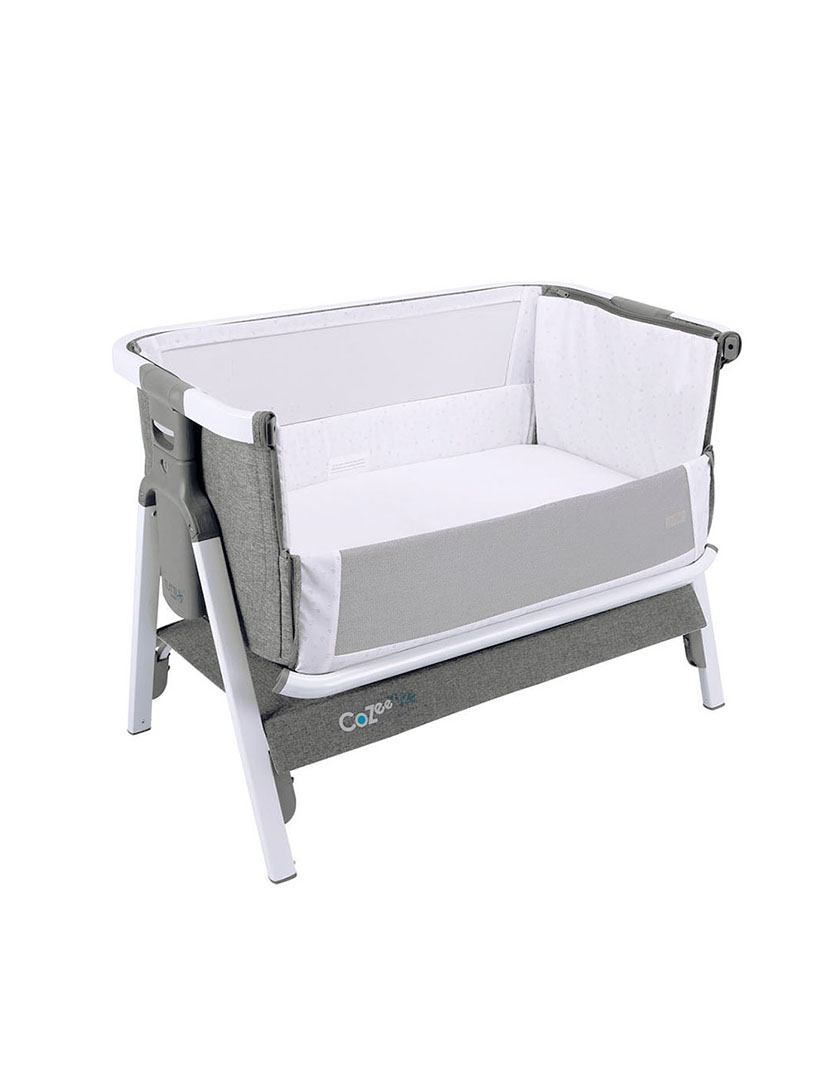 Mini Berço Cozee Lite Cinzento e Branco