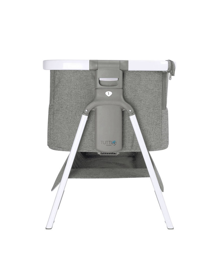 Mini Berço Cozee Lite Cinzento e Branco