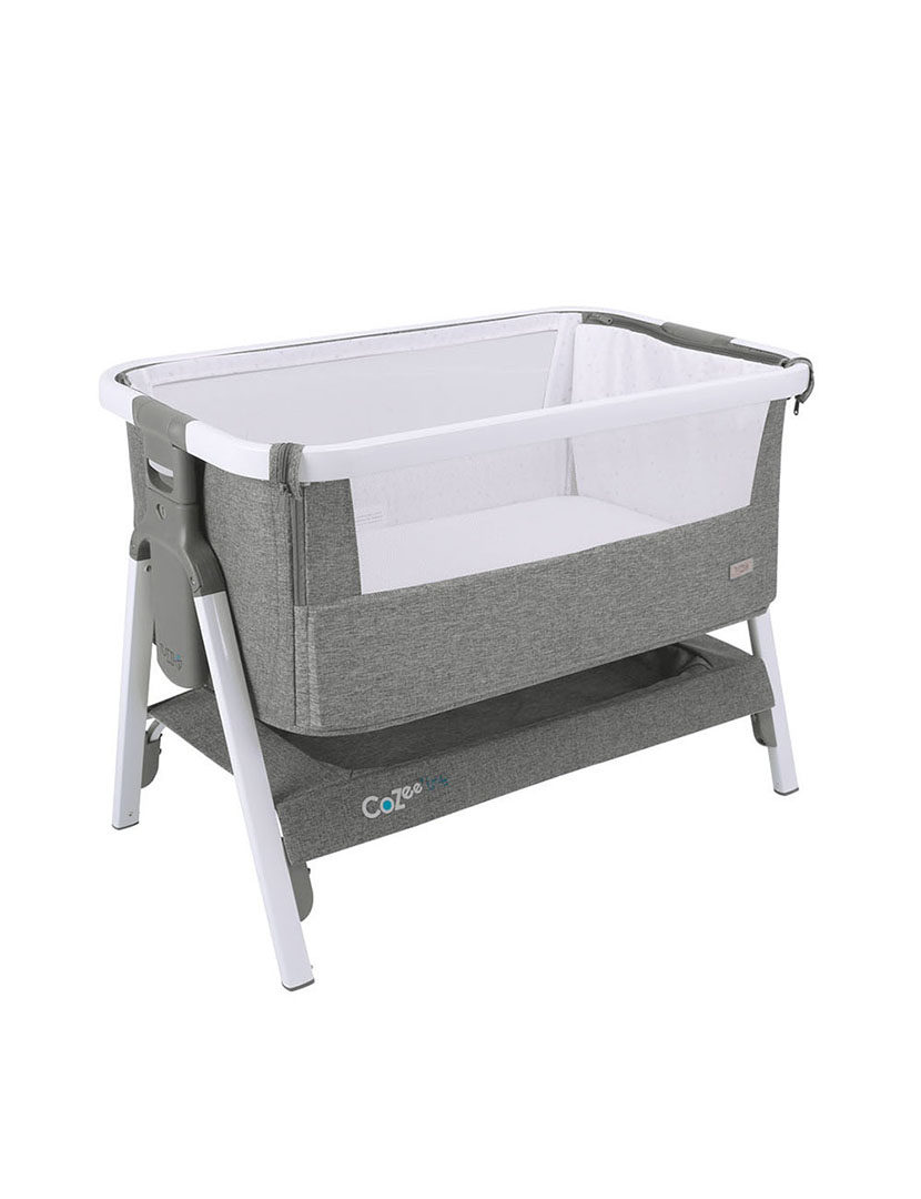 Mini Berço Cozee Lite Cinzento e Branco