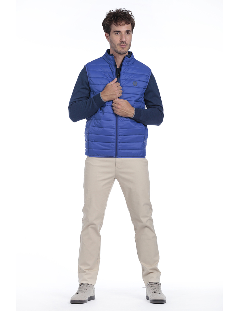 Colete Homem sem Mangas Azul