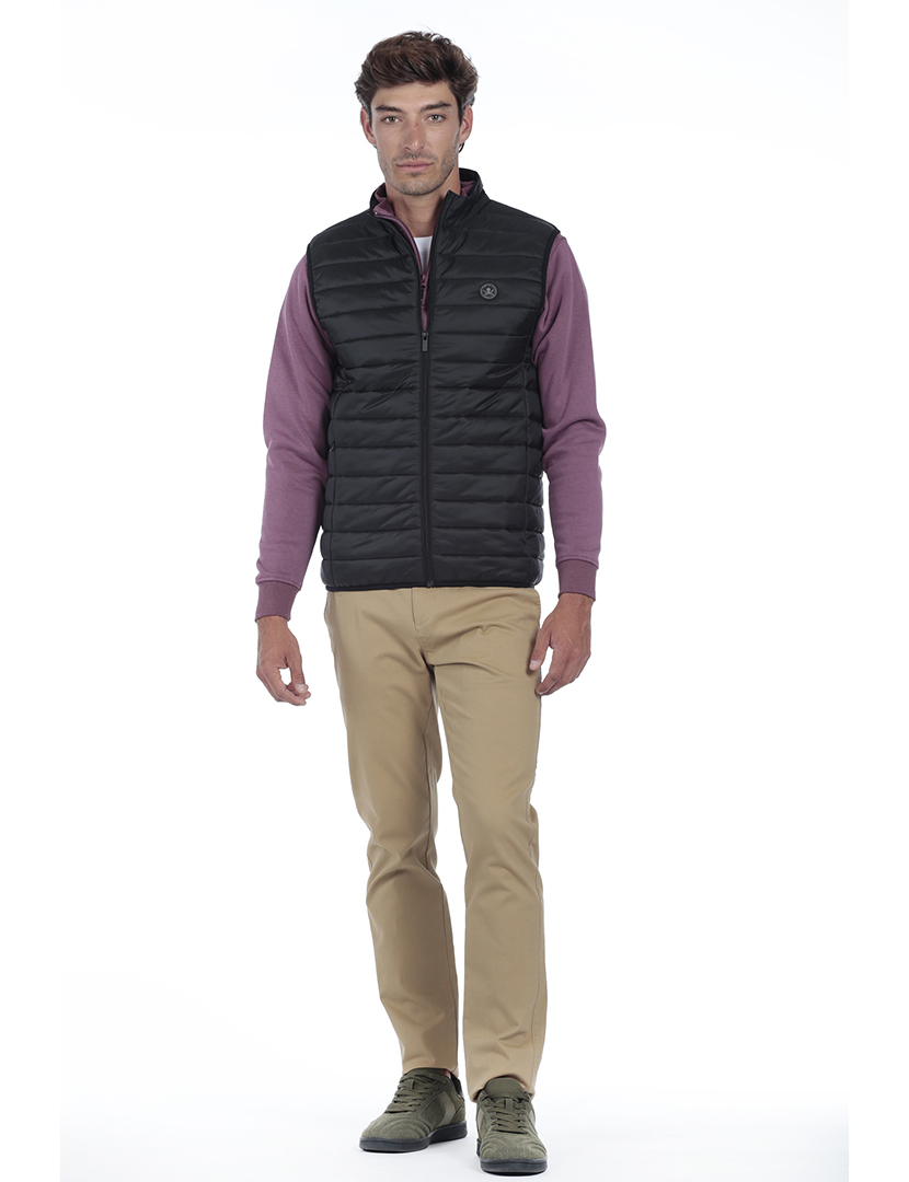 Colete Homem sem Mangas Preto