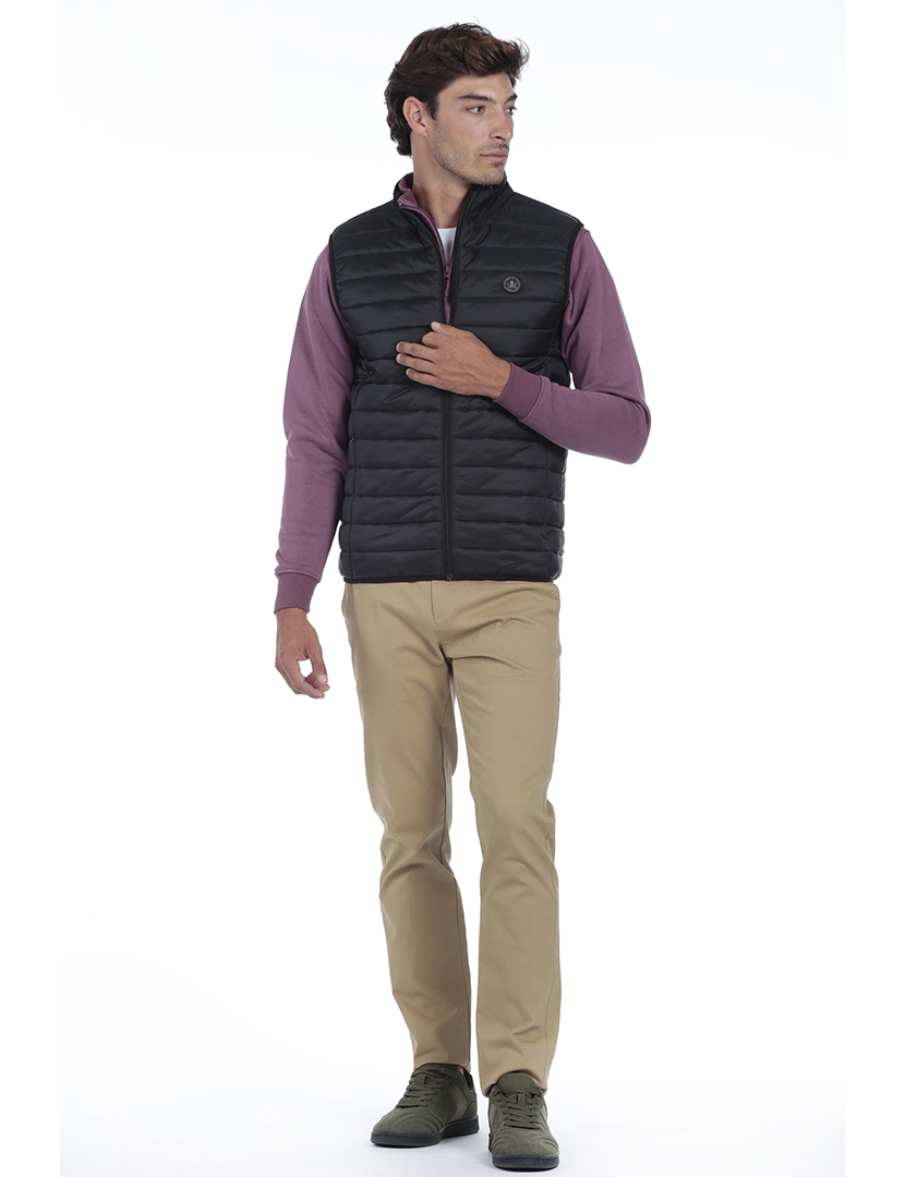 Colete Homem sem Mangas Preto