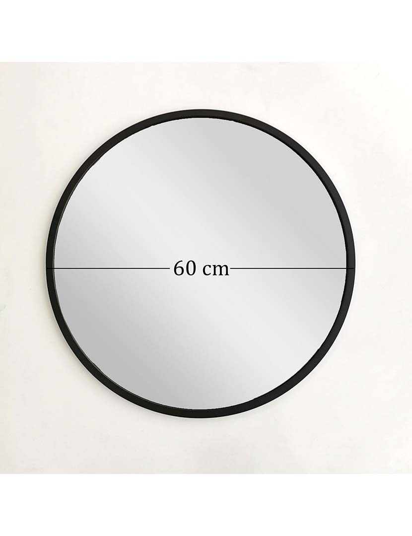 Espelho Yuvarlak Ayna A710 Preto