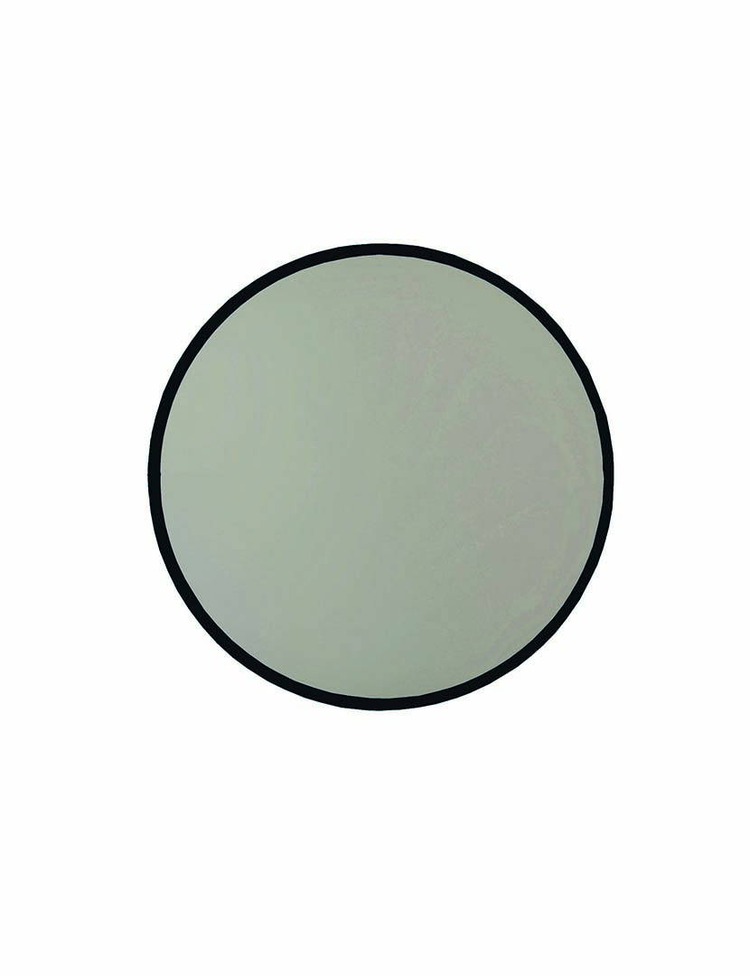 Espelho Yuvarlak Ayna Siyah A711 Preto