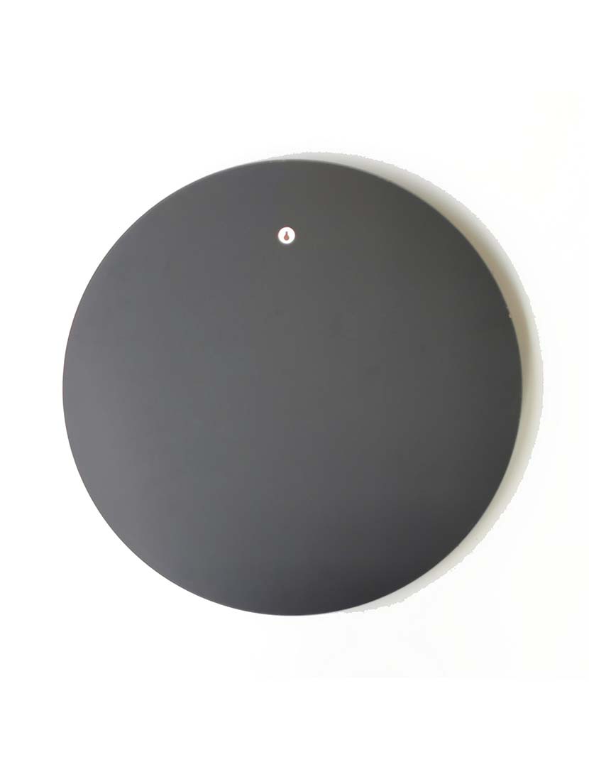 Espelho Yuvarlak Ayna Siyah A711 Preto