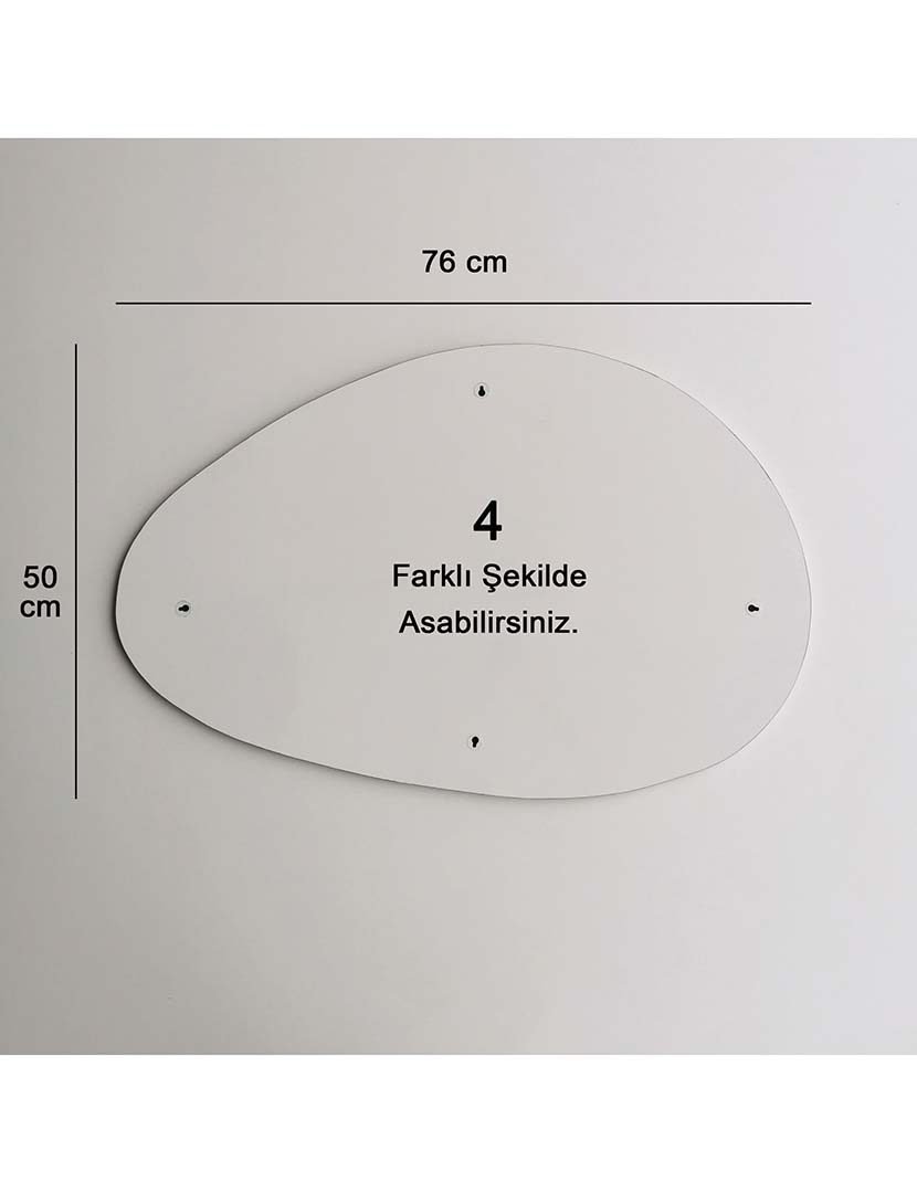 Espelho Porto Ayna 76 Preto