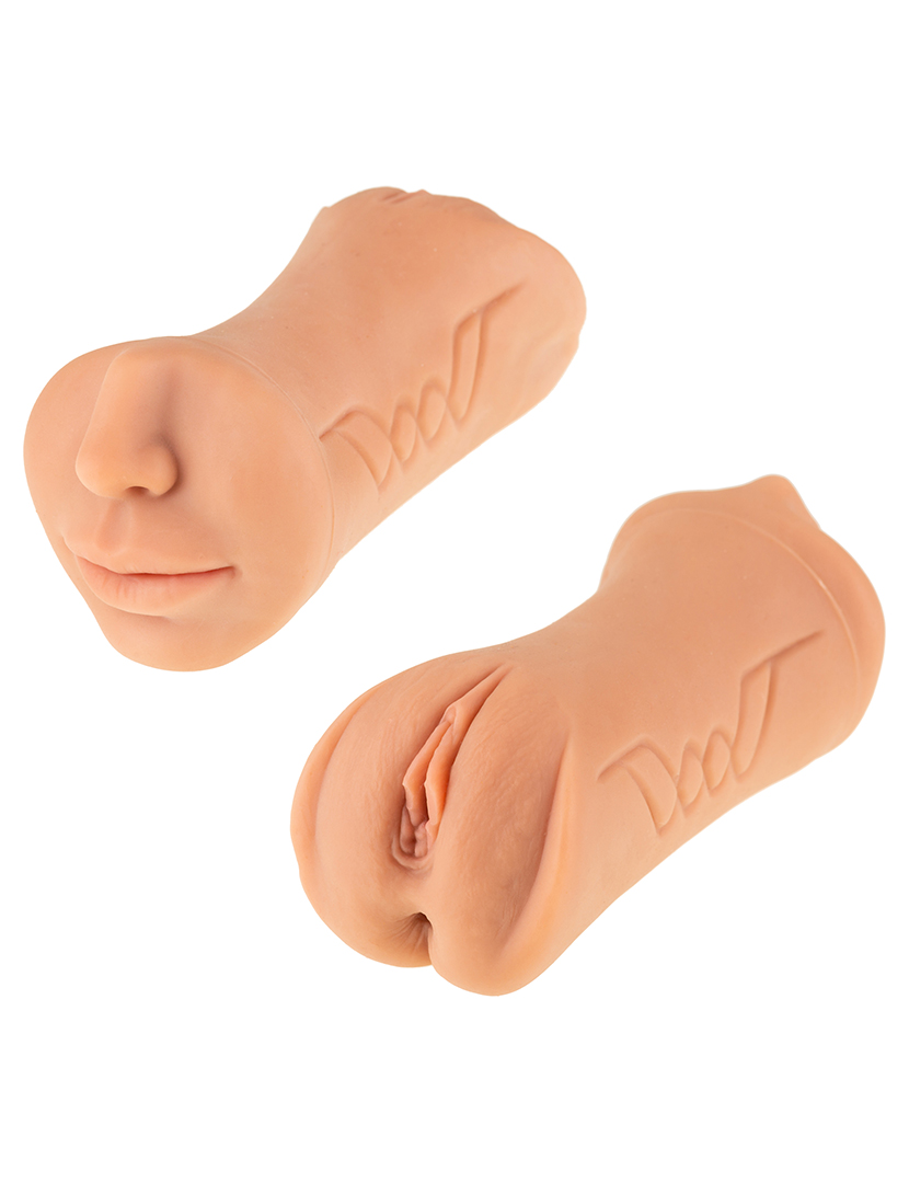 Masturbador Masculino - Treinador de prazo - 3 em 1 - Tamanho M