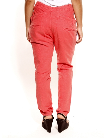 Calças Senhora Club De Blues Vermelho