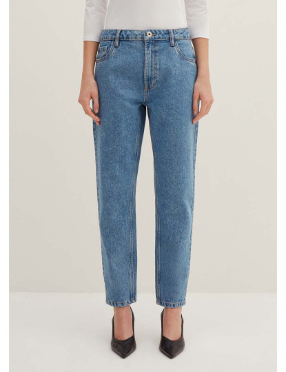 Calças Denim Senhora Azul