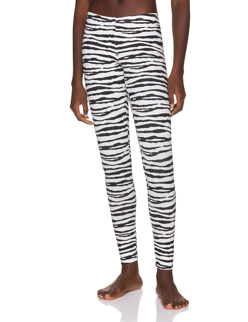 Leggings Senhora Padrão Zebra