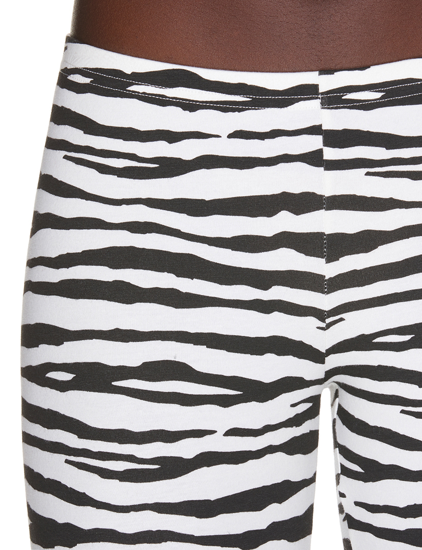 Leggings Senhora Padrão Zebra