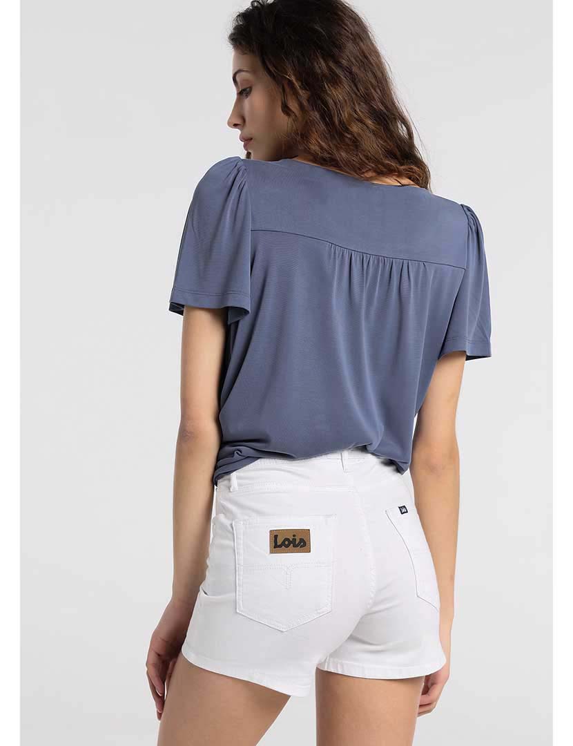 Calções Senhora Curtos Branco