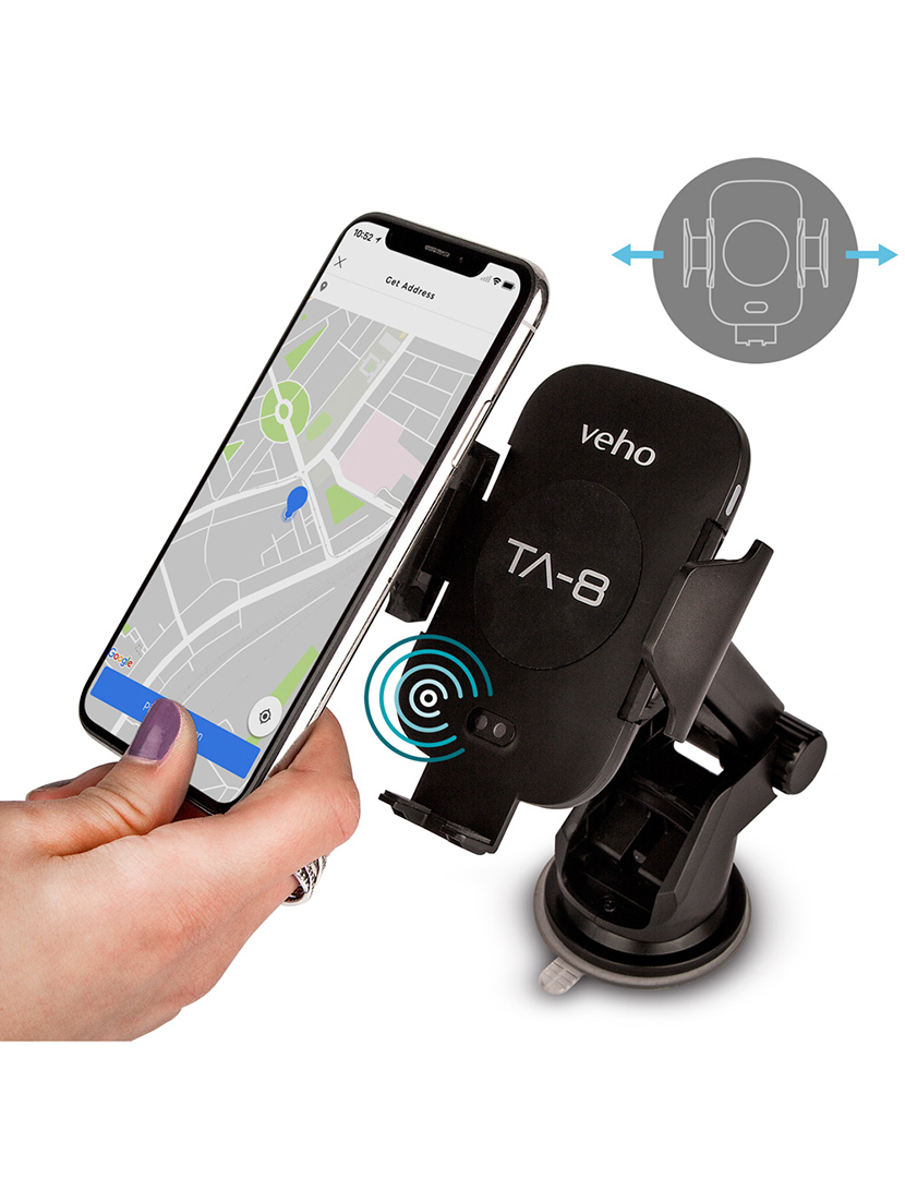 Carregador Smartphone para Carros Qi