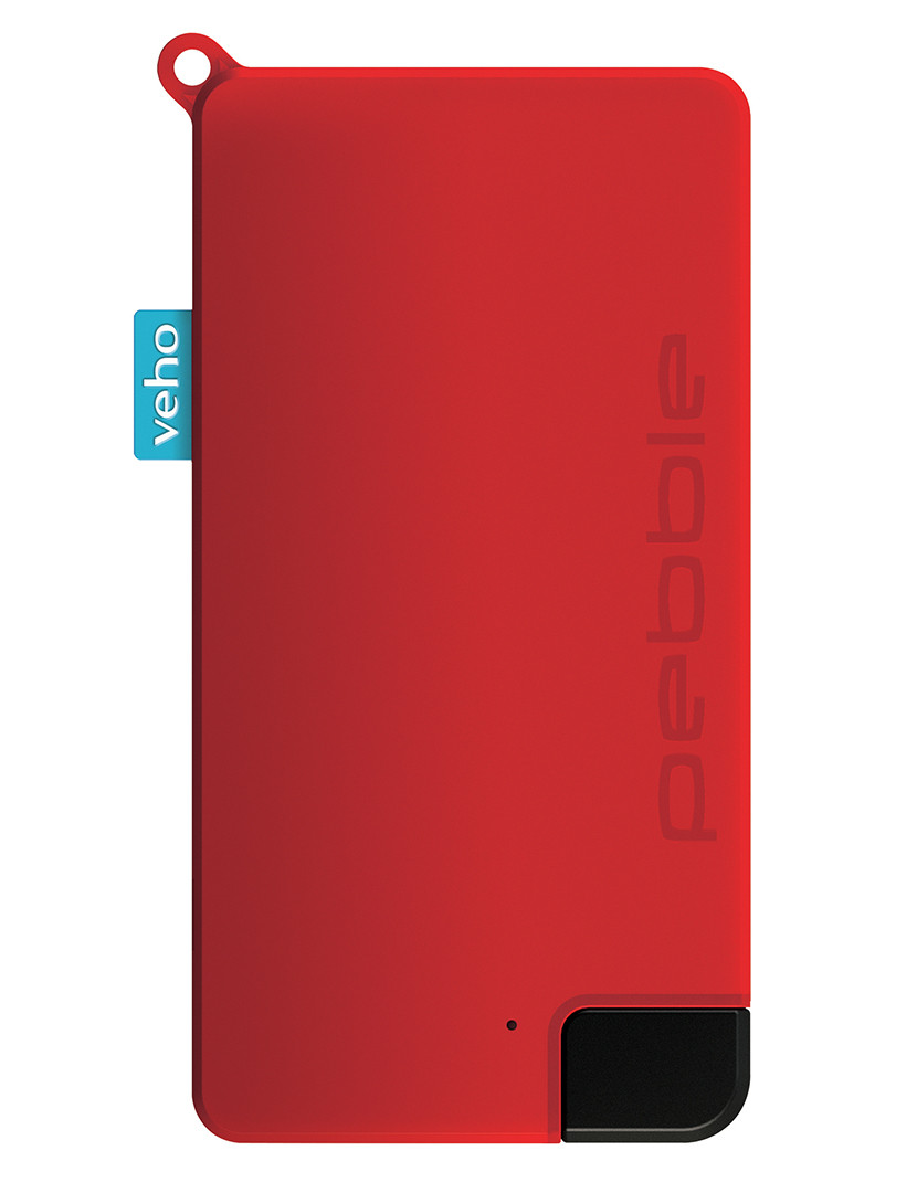 Powerbank Pokket 1000 mAh Vermelho