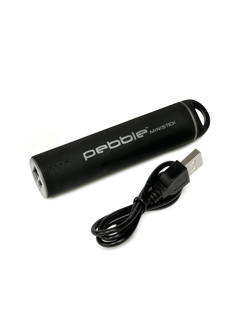 Powerbank Pebble Ministick 2200 mAh Preto