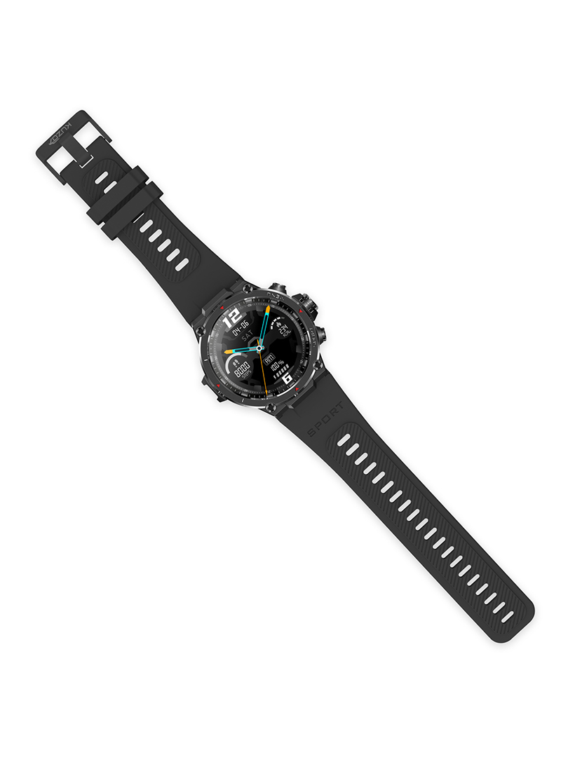 F-1S Sports Smartwatch com GPS Preto