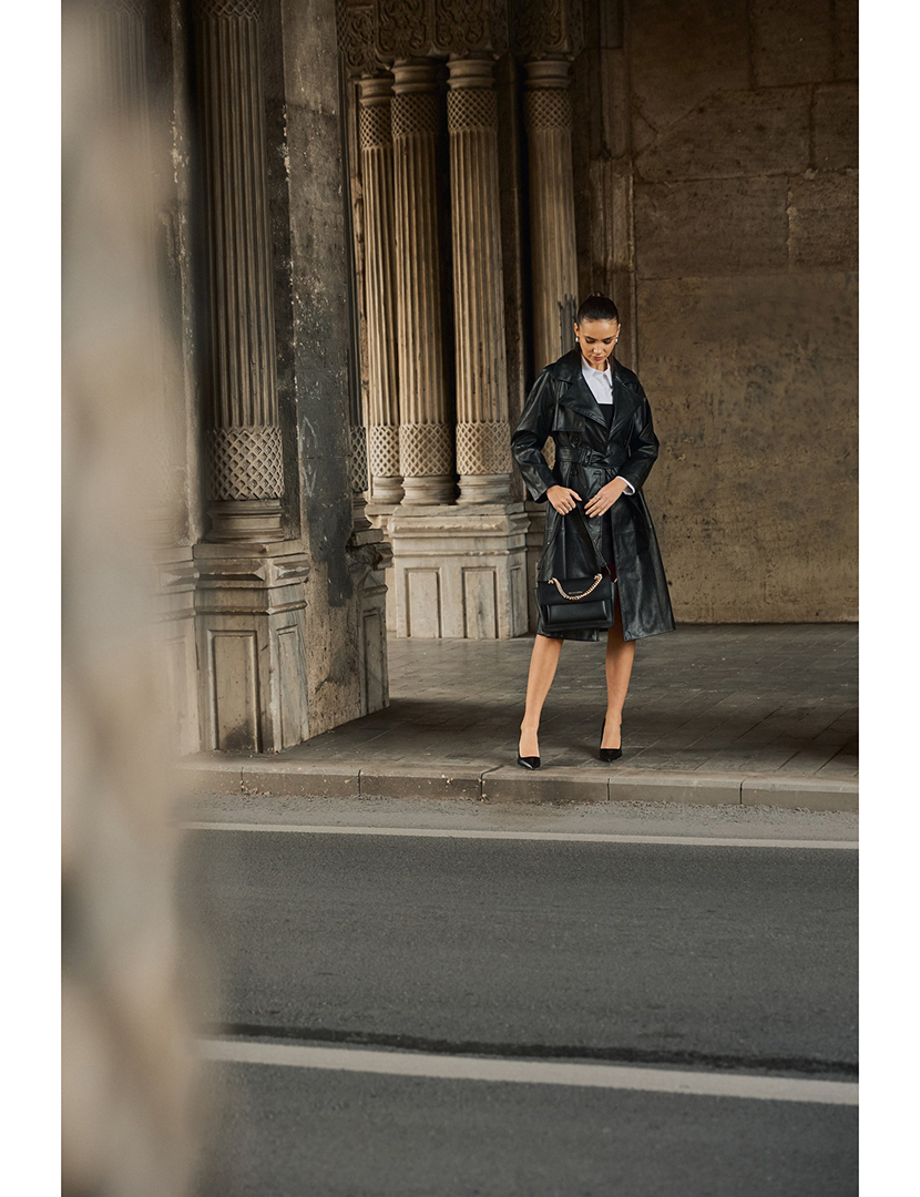 Mala Ombro Senhora Sorrento Preto