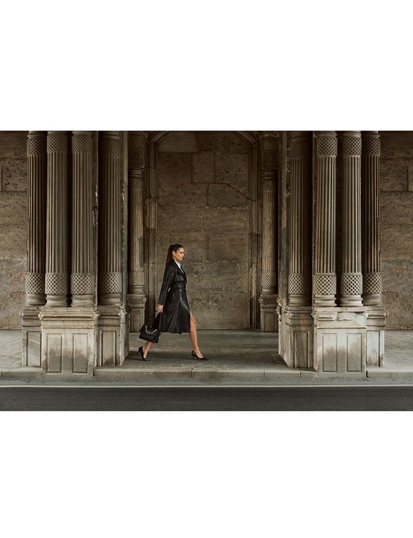 Mala Ombro Senhora Sorrento Preto