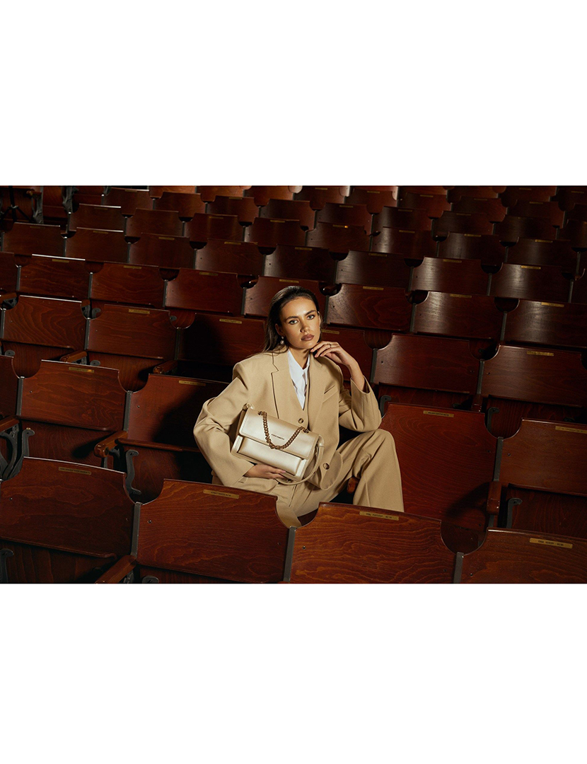 Mala Ombro Senhora Sorrento Branco