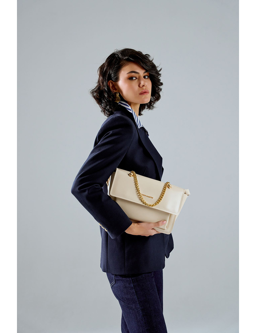 Mala Ombro Senhora Sorrento Branco