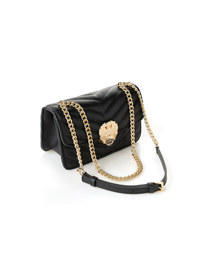 Mala Ombro Senhora Bella Preto