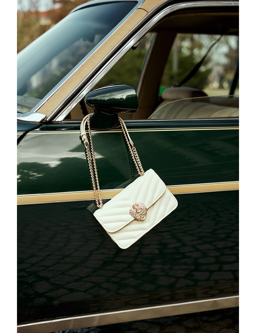 Mala Ombro Senhora Bella Bege