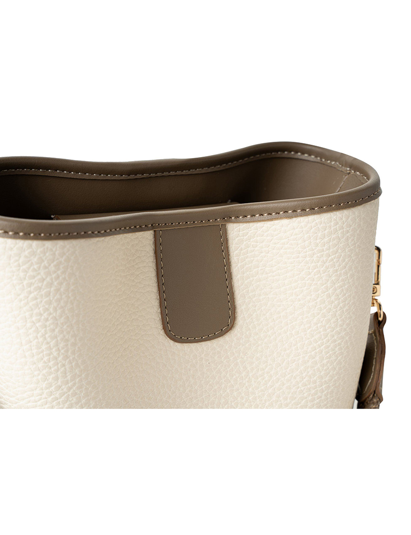 Mala de Mão Senhora Venice Bege e Castanho