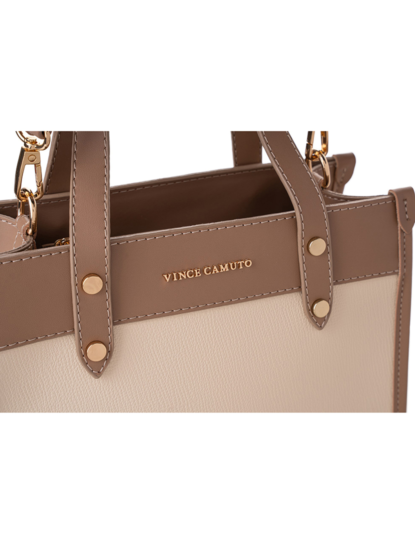 Tote Bag Senhora Cortona Bege e Castanho