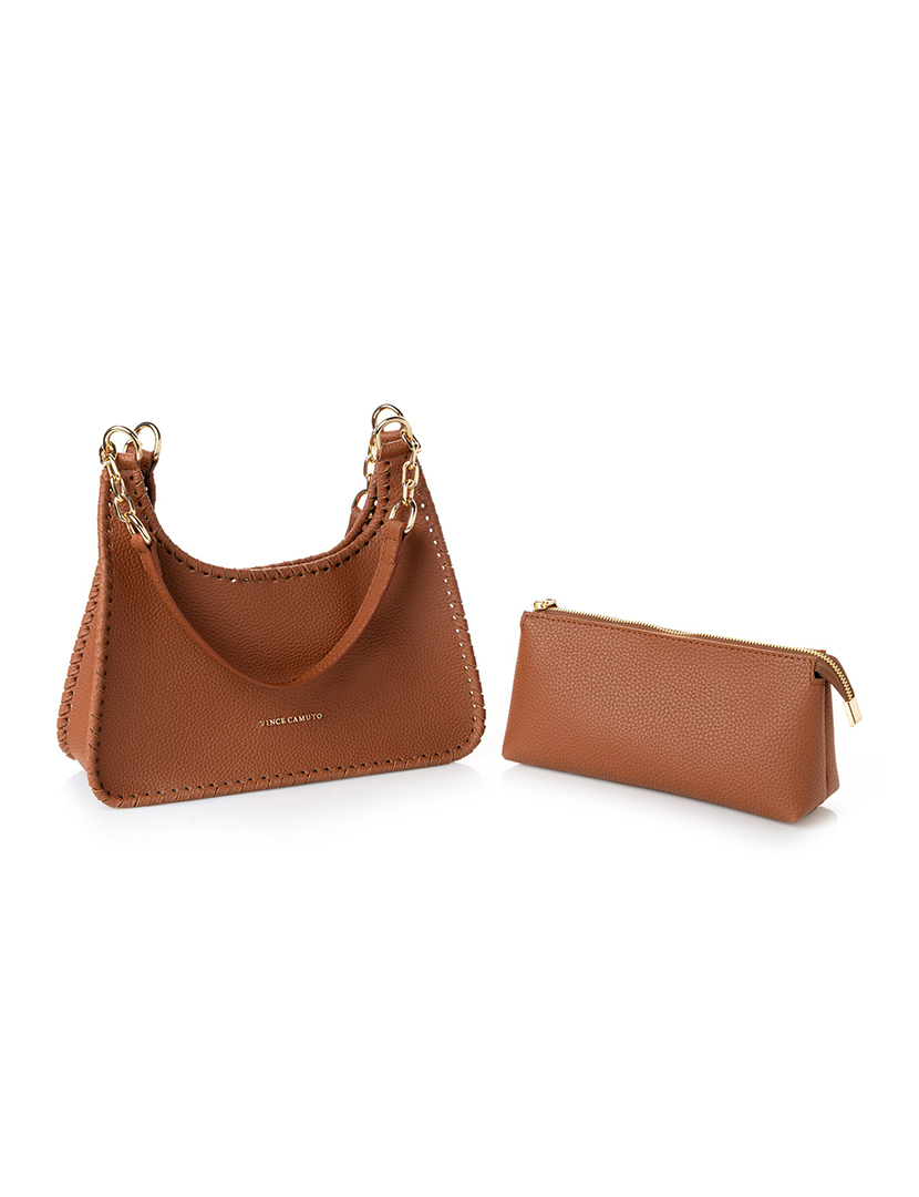 Mala Ombro Senhora Procida Castanho