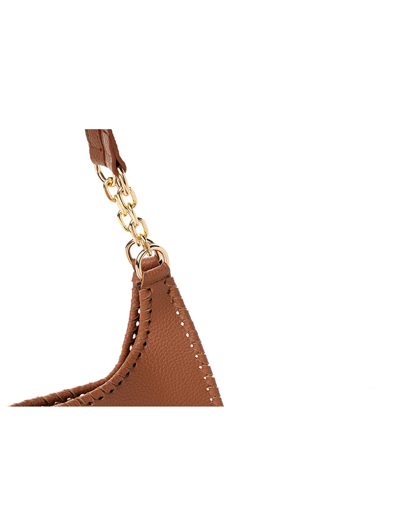 Mala Ombro Senhora Procida Castanho