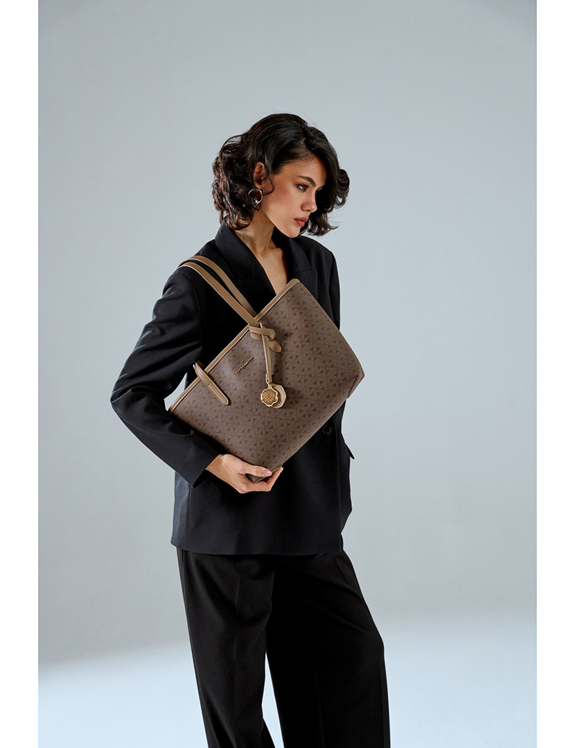 Tote Bag Senhora Taormina Castanho