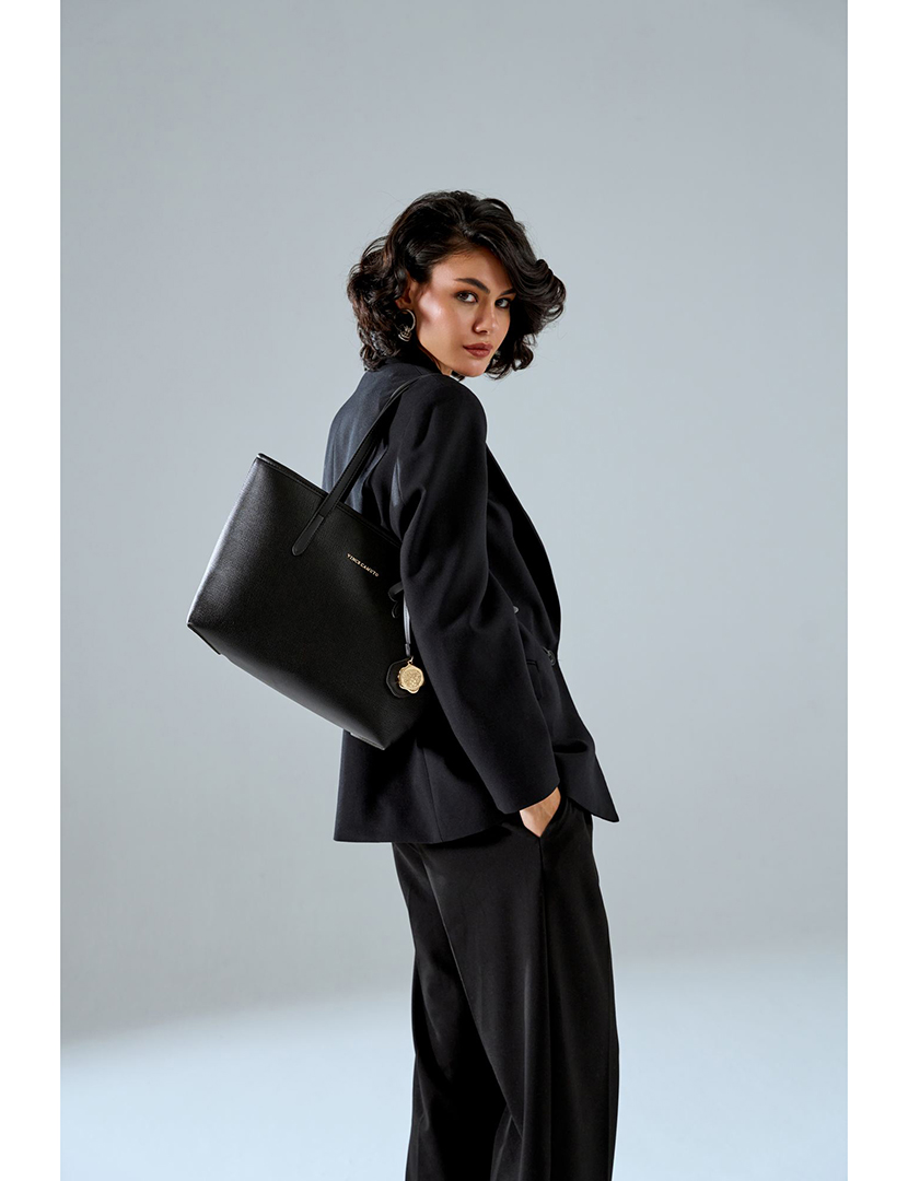 Tote Bag Senhora Taormina Preto