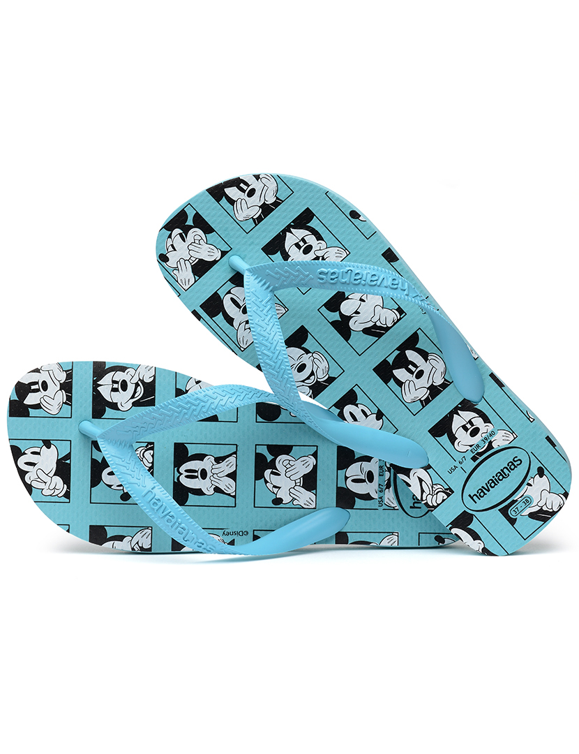 Chinelos Havaianas Mickey Disney Azul