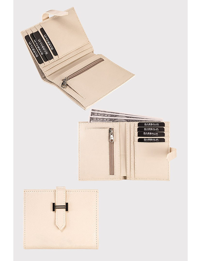 Carteira Senhora Helsinki Parlak Bege