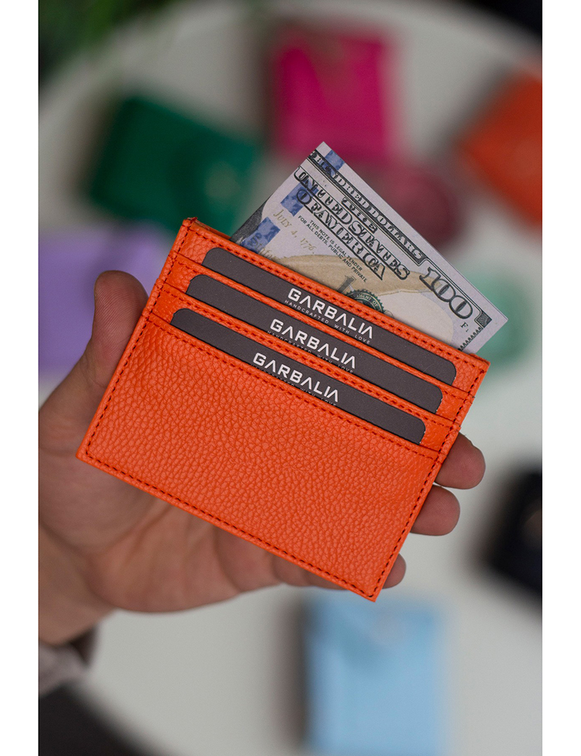 Porta-cartões Babil Laranja