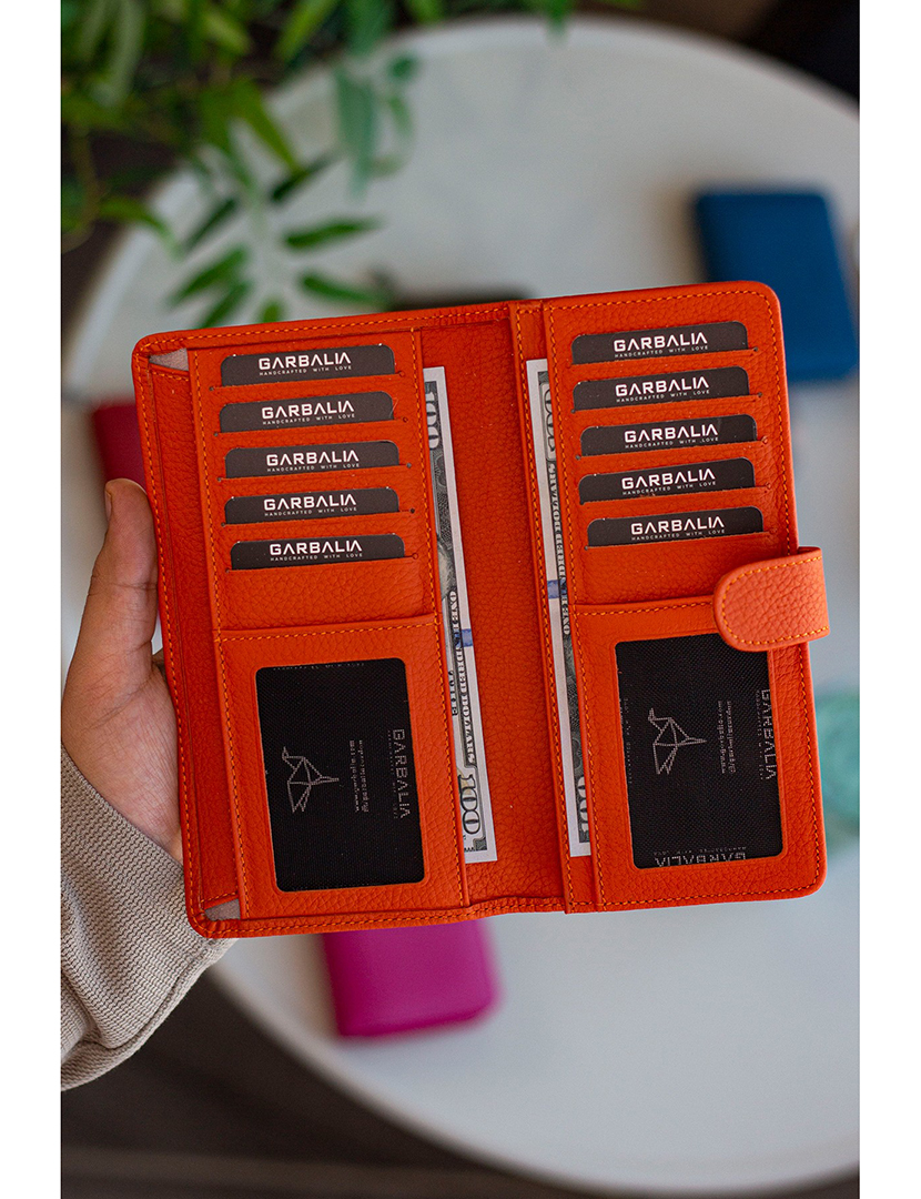 Carteira Unisexo Graz Laranja