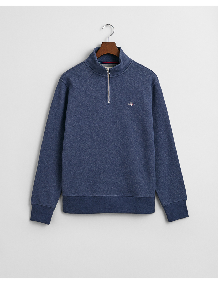 Sweatshirt zip Shield Azul Escuro